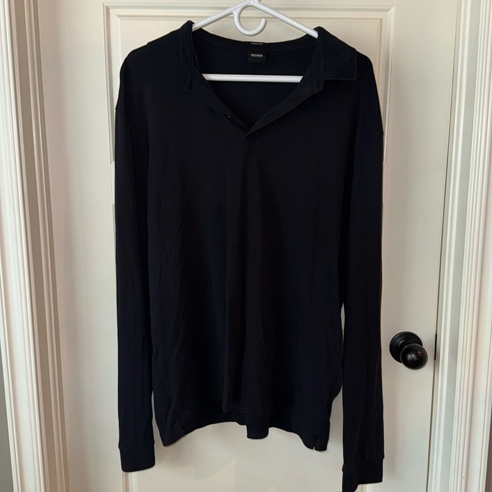 Hugo Boss Long Sleeve Polo